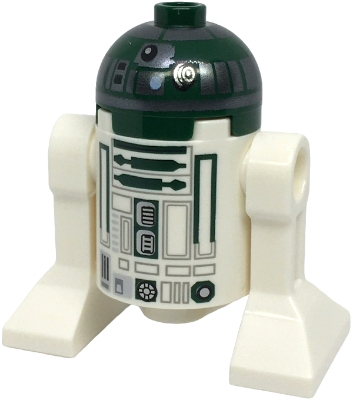 Astromech Droid, R4-P44 - Dark Silver Band Around Dome