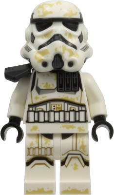 Sandtrooper - Plastic Pauldron, Dirt Stains