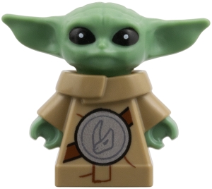 Din Grogu / The Child / 'Baby Yoda' - Long Robe, Beskar Rondel with Mudhorn Signet