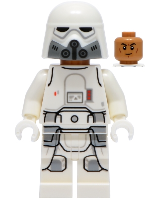 Imperial Remnant Snowtrooper - Medium Nougat Head