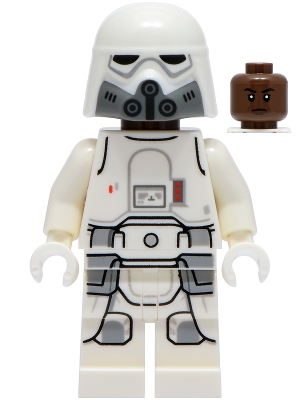 Imperial Remnant Snowtrooper - Umber Head