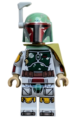 Boba Fett - Pauldron, Helmet, Jet Pack, Printed Arms and Legs, Rangefinder