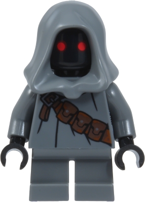 Jawa - Dark Bluish Gray Offworld Outfit, Strap with Pouches