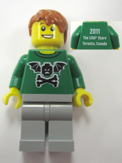 LEGO Brand Store Male, Bat Wings and Crossbones - Toronto Sherway Square