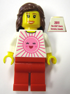 LEGO Brand Store Female, Pink Sun - Toronto Sherway Square