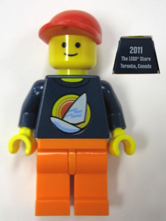 LEGO Brand Store Male, Surfboard on Ocean - Toronto Sherway Square