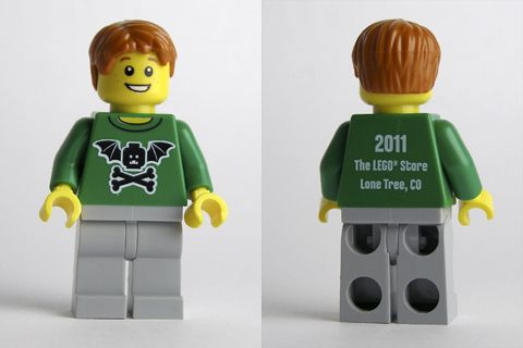 LEGO Brand Store Male, Bat Wings and Crossbones - Lone Tree