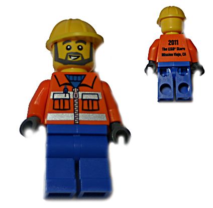 LEGO Brand Store Male, Construction Worker - Mission Viejo