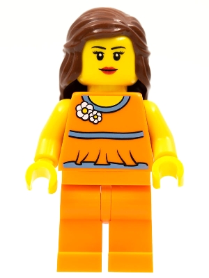 LEGO Brand Store Female, Orange Halter Top - Toronto Fairview