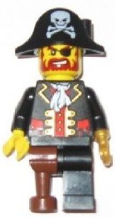 LEGO Brand Store Male, Pirate Captain Brickbeard - Vancouver