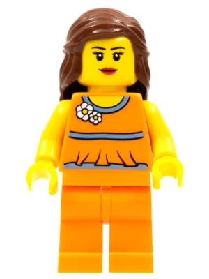 LEGO Brand Store Female, Orange Halter Top - Overland Park