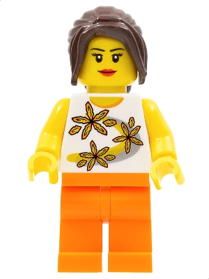 LEGO Brand Store Female, Yellow Flowers &#40;no back printing&#41; {Sheffield}