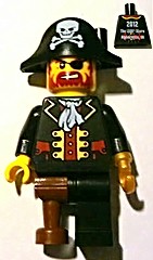 LEGO Brand Store Male, Pirate Captain Brickbeard - Alpharetta