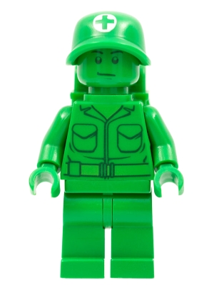 Green Army Man - Medic with Backpack