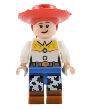 Jessie - Normal Legs, Minifigure Head and Bow