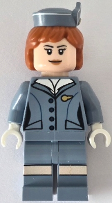 Pan Am Air Hostess, Sand Blue Uniform