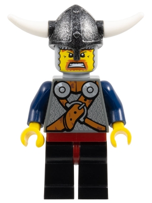 Viking Warrior - Armour, Belts, Dark Blue Arms, Black Legs