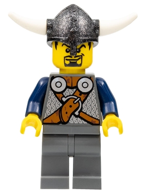 Viking Warrior - Armour, Belts, Dark Blue Arms, Dark Gray Legs