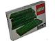 Original Box No: 1087  Name: 6 Lego Baseplates 8 x 16 Green