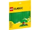 Lot ID: 369007936  Original Box No: 11023  Name: Green Baseplate {Plate Included is Bright Green}