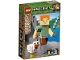 Lot ID: 400604081  Original Box No: 21149  Name: Minecraft Alex BigFig with Chicken