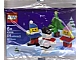 Original Box No: 40008  Name: Snowman Building Set polybag