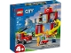 Lot ID: 352595473  Original Box No: 60375  Name: Fire Station and Fire Truck
