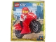 Original Box No: 952203  Name: Motorcycle with Driver foil pack