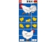 Part No: 1014chicken  Name: Paper Duplo Mosaic Picture Puzzle Key Card from Set 1014 - Chicken