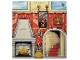 Lot ID: 398950510  Part No: 104681  Name: Plastic 3D Backdrop with Gryffindor Common Room Pattern