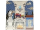 Lot ID: 398950511  Part No: 104683  Name: Plastic 3D Backdrop with Ravenclaw Common Room Pattern