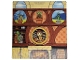 Lot ID: 398950509  Part No: 104684  Name: Plastic 3D Backdrop with Hufflepuff Common Room Pattern