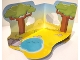 Part No: 10971cdb01  Name: Paper Cardboard Backdrop for Set 10971 - Duplo African Scenery