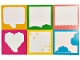 Lego part: Paper Cardboard for Set 11042 - Notes for Creativity