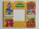 Part No: 13586pb04  Name: Plastic Duplo Wallpaper with Kitchen Interior Pattern (fits inside 11335)