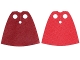 Part No: 19888pb01  Name: Minifigure Cape Cloth, Standard with Dark Red and Red Sides - Spongy Stretchable Fabric