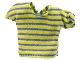 Lot ID: 429306379 Part No: 22208 Name: Scala, Clothes Male T-shirt with Light Lime, Medium Violet, and Yellow Stripes Pattern Lot ID: 429306379 Part No: 22208 Name: Scala, Clothes Male T-shirt with Light Lime, Medium Violet, and Yellow Stripes Pattern