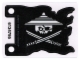 Part No: 24724  Name: Plastic Flag 7 x 5 with White Ninjago Pirate on Black Background Pattern