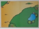 Part No: 3092cdb01  Name: Paper Duplo Playmat with Dirt Road and Pond Pattern, Cardboard from Set 3092