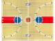 Part No: 4189503  Name: Plastic Playmat, Basketball NBA Court Pattern from Set 3428