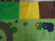 Part No: 42305  Name: Duplo, Cloth Playmat 60 x 40 cm with Farm Pattern