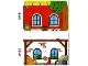 Part No: 42435  Name: Plastic Backdrop for Sets 3618 / 9134 - Duplo Stable