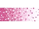 Part No: 47141  Name: Clikits Paper with Hearts and Spots on Pink Gradient Background Pattern