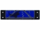 Part No: 4795pls01a  Name: Plastic Part for Set  4795 - Black Rectangle with Bubbles and Blue Underwater Windows Pattern