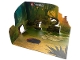 Lot ID: 408715875  Part No: 5002919cdb01  Name: Paper Cardboard Backdrop for Set 5002919, Ninjago Jungle Shrine