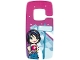 Part No: 50224  Name: Clikits Paper, Door Hanger with Star Character and Cityscape Pattern