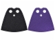 Part No: 522pb008  Name: Minifigure Cape Cloth, Standard - Starched Fabric - 4.0cm Height with Dark Purple and Black Sides