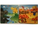 Lot ID: 409091173  Part No: 6064216  Name: Paper Cardboard Backdrop for Set 45014, Scarecrow Fall / Castle River Pattern