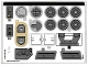 Lego part: Sticker Sheet for Set 75374 - (10106135/6467195)