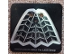 Lot ID: 248600735  Part No: 76794  Name: Plastic Cape with Silver Spider Web Pattern